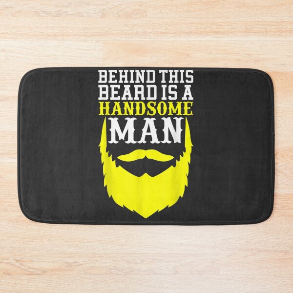 Item preview, Behind This Beard Is A Handsome Man - Funny Beard No Shave designed and sold by CatherineRogers.