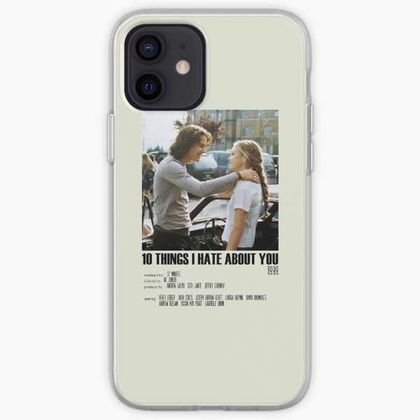 10 Things I Hate About You Alternative Poster Art Movie Large (8) iPhone Soft Case