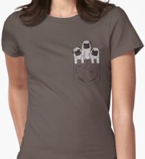 Pocket Pug Women's Fitted T-Shirt