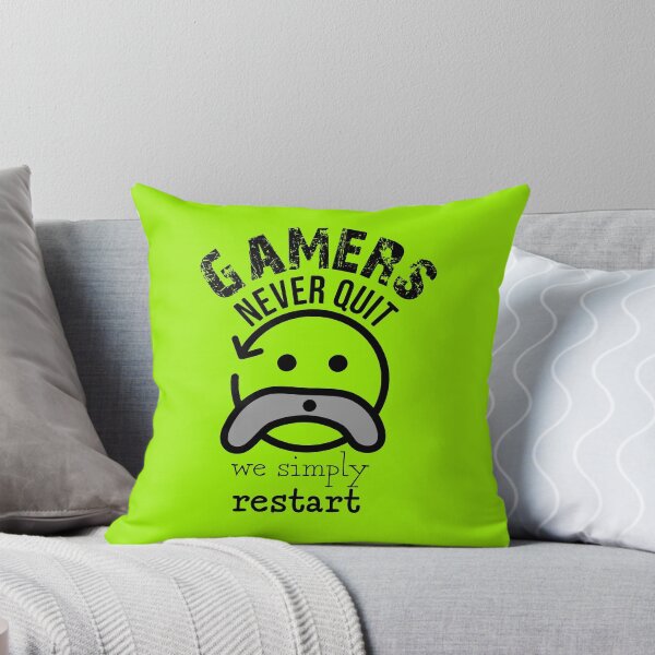 Item preview, Gamers never quit we simply restart  designed and sold by Chitrogiri.