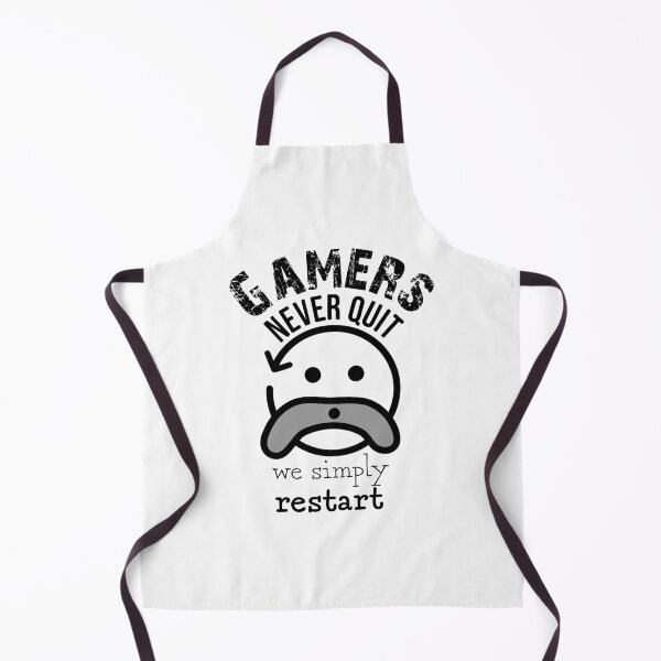 Item preview, Gamers never quit we simply restart  designed and sold by Chitrogiri.