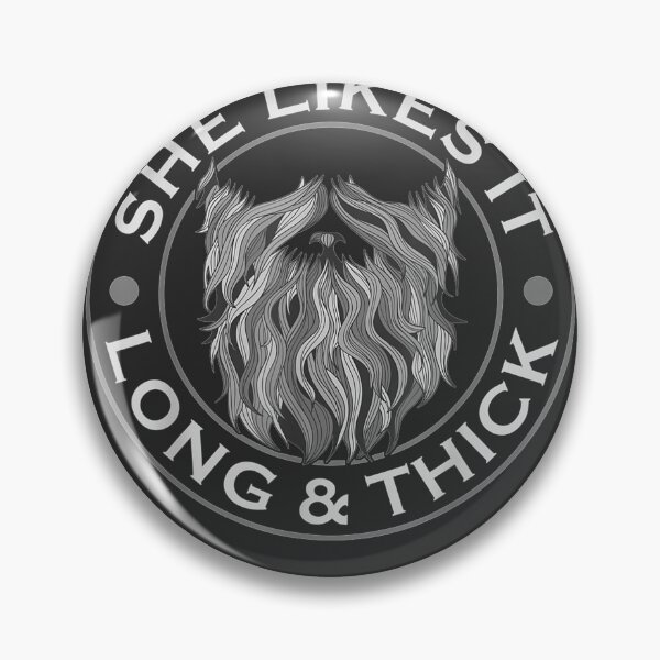 Item preview, Beard Lovers Funny She Likes Long & Thick Bearded Guys Humor designed and sold by CatherineRogers.
