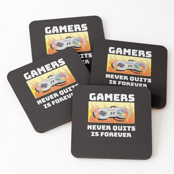 Item preview,  GAMERS NEVER QUITS IS FOREVER designed and sold by GILLES VAZIRI.