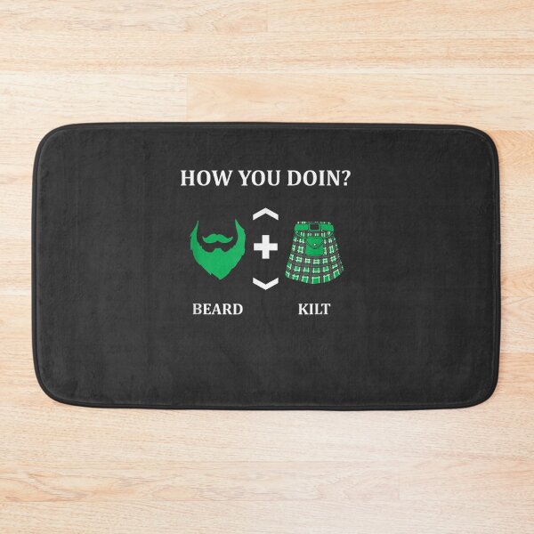 Item preview, Funny Kilt How You Doin? Beard And Kilt Scotish Clothes Gift designed and sold by CatherineRogers.