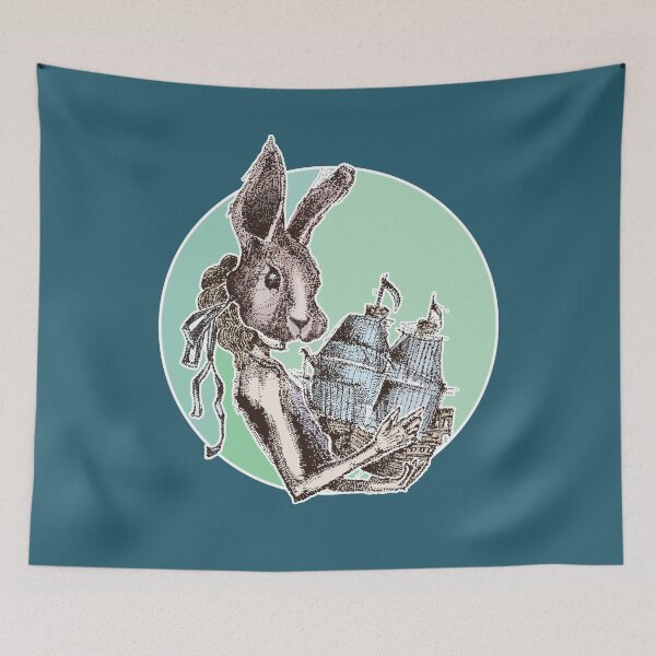 Item preview, Rabbit girl with a toy galleon designed and sold by Francesco Carli.
