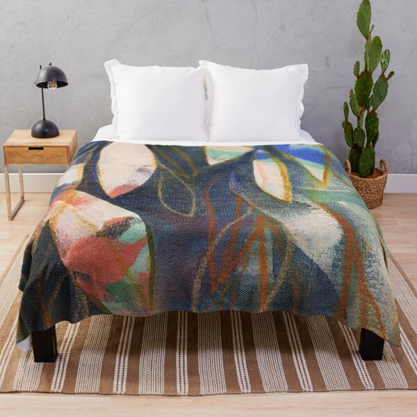 Forest Windows Throw Blanket