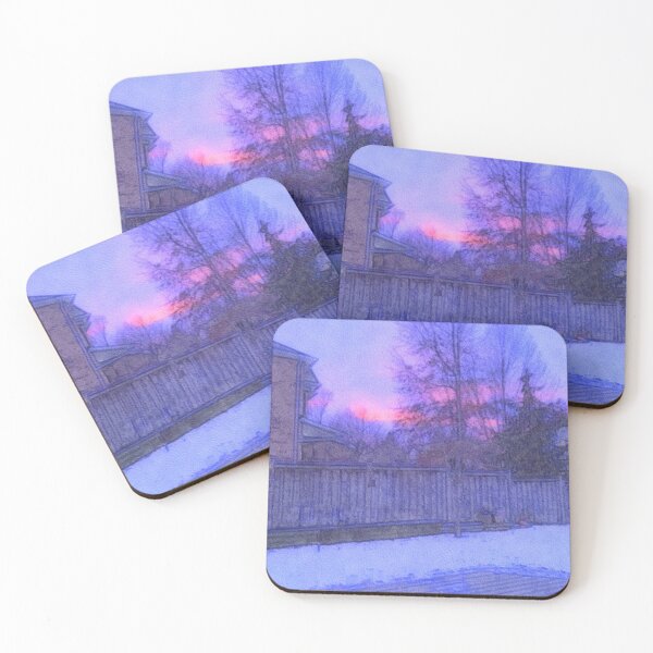 Item preview, Backyard Sunset designed and sold by ItsTimeForWine.