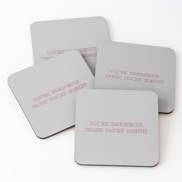 Item preview, `You´re dangerous ´cause you´re honest, burgundy designed and sold by perezzzoso.