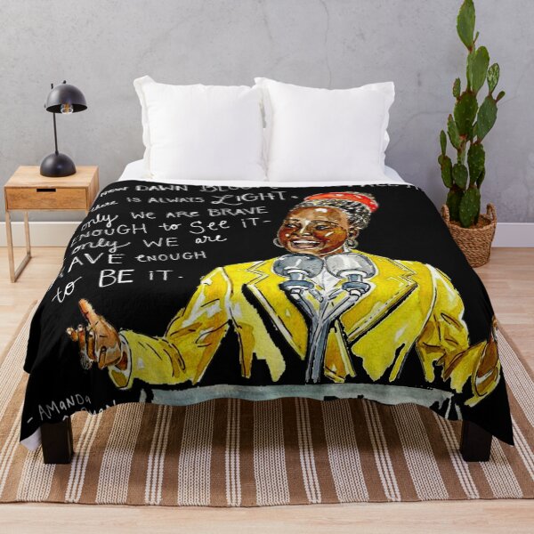 Item preview, amanda gorman, there is always light if only we are brave enough to see it if only we are brave enough to be it designed and sold by HINDAM4U.