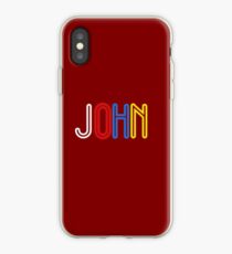You Personalised Merchandise - John iPhone Case