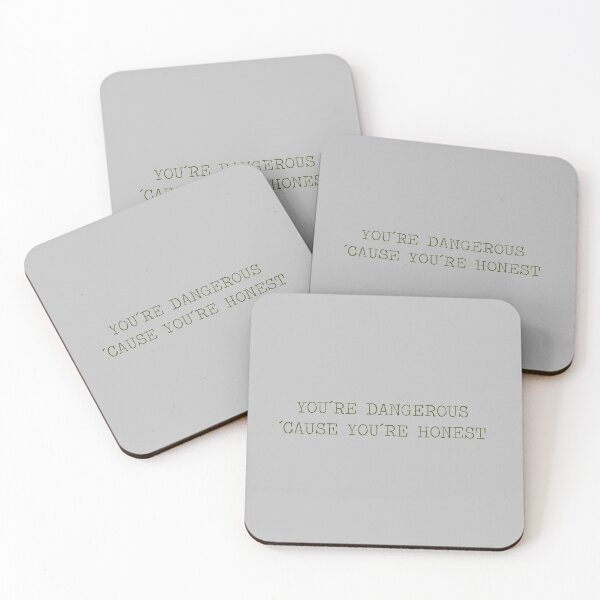 Item preview, `You´re dangerous ´cause you´re honest, green designed and sold by perezzzoso.