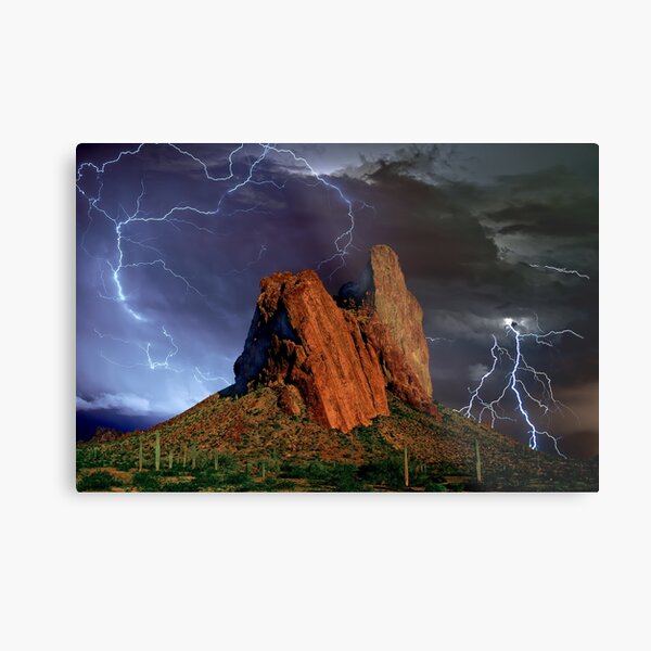 Wrath of the Judge Metal Print