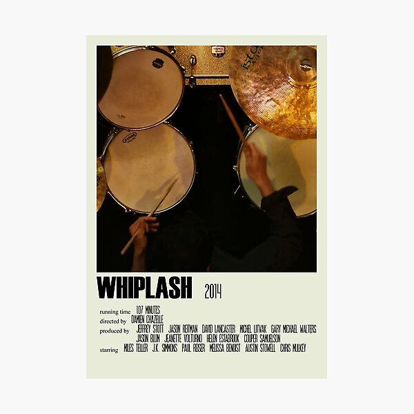 Whiplash Alternative Poster Art Movie Large (5) Photographic Print
