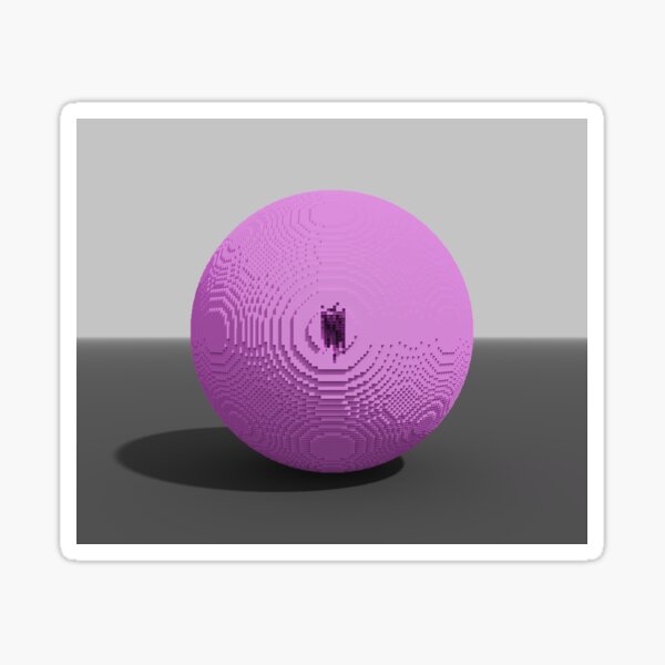 PINK BALL 1 Sticker
