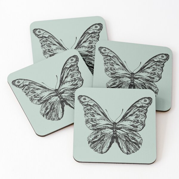 Item preview, Delicate Butterfly Trace- Green Edition designed and sold by Megan-Alice.