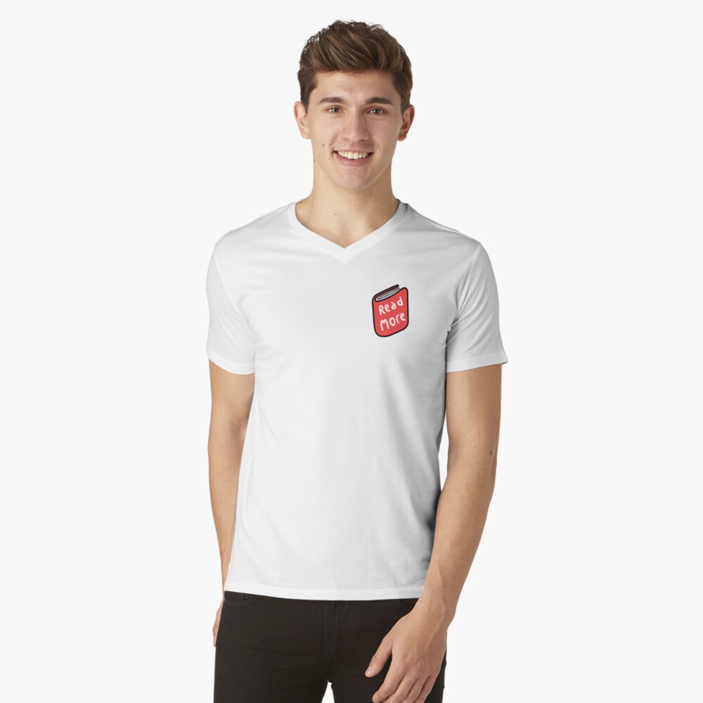 Item preview, V-Neck T-Shirt designed and sold by BookSerf.