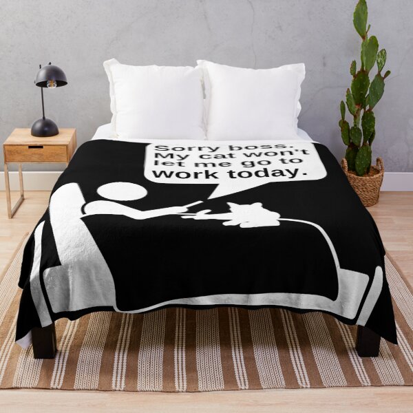 Item preview, My cat won't let me go to work designed and sold by Caregiverology.