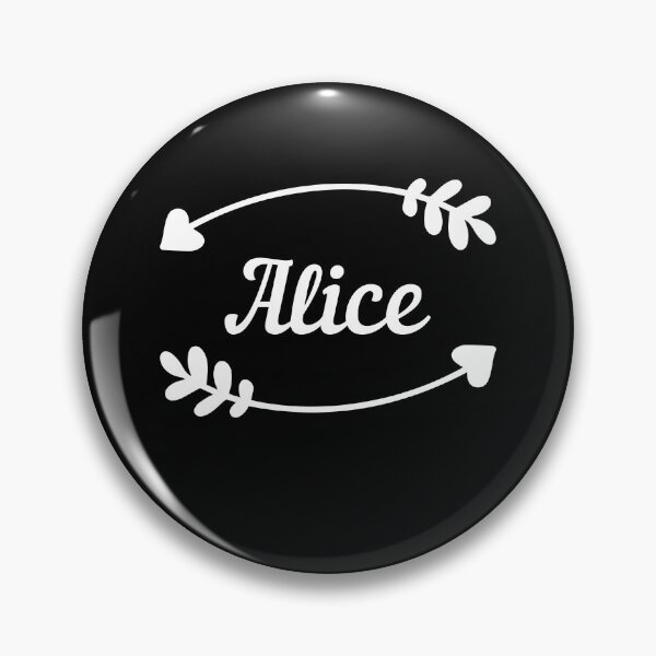 Item preview, Alice, girl name (black) designed and sold by cute105.