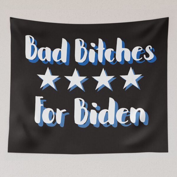 Item preview, Bad B*tches for biden in blue designed and sold by Aileenl07.