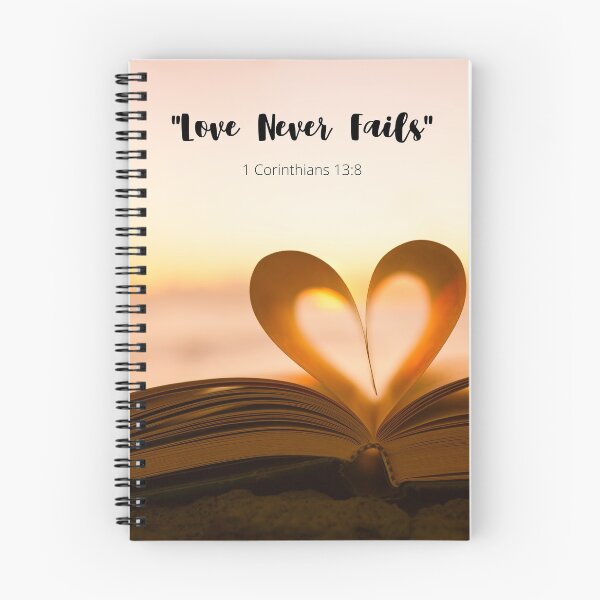 Item preview, Love Never Fails - 1 Corinthians 13:8 designed and sold by fsultesart.