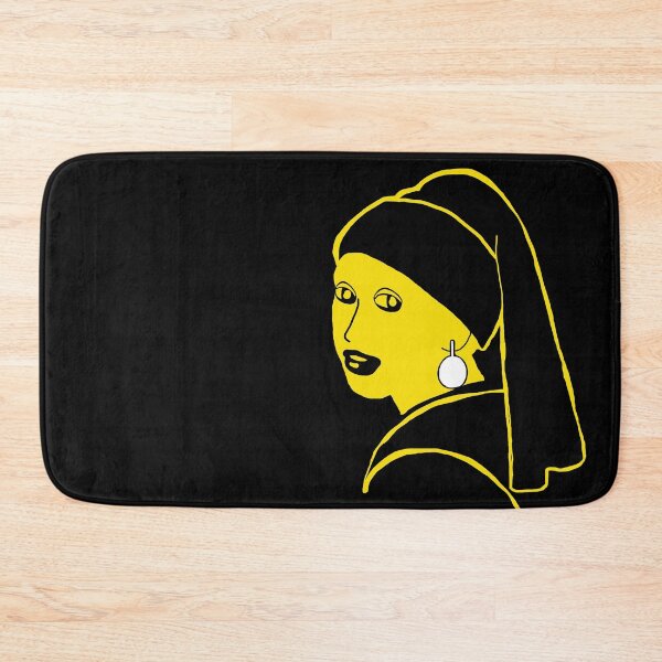 Item preview, Minimalist Girl with a Pearl Earring   designed and sold by pelagio.