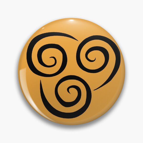 Item preview, Air Nomad Icon-Orange designed and sold by Friend of Frogs.