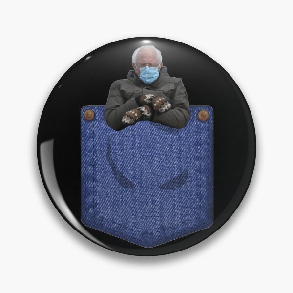 Item preview, Bernie Sanders Inauguration Mittens in a Pocket  designed and sold by DigitalCleo.