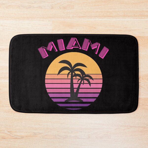 Item preview, Miami State Retro Sunset Palm Trees designed and sold by sasigifts.