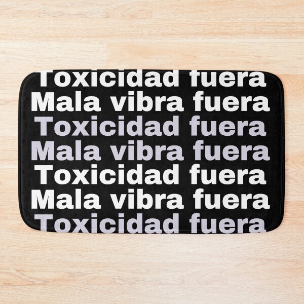 Item preview, Toxicity out, bad vibe out. Catchy good vibe song. designed and sold by Bonjan.