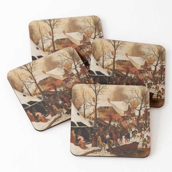Item preview, ADORATION OF THE KINGS IN WINTER LANDSCAPE By Brueghel  designed and sold by BulganLumini.