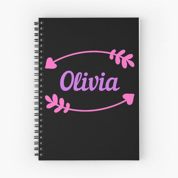 Item preview, Olivia, girl name  (pink and purple) designed and sold by cute105.