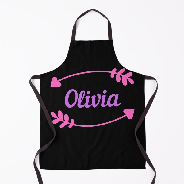 Item preview, Olivia, girl name (pink and purple) designed and sold by cute105.