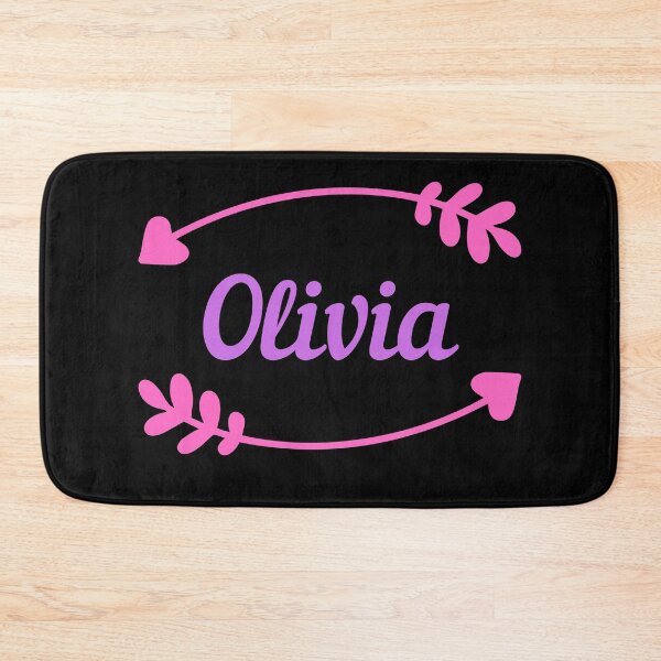 Item preview, Olivia, girl name  (pink and purple) designed and sold by cute105.