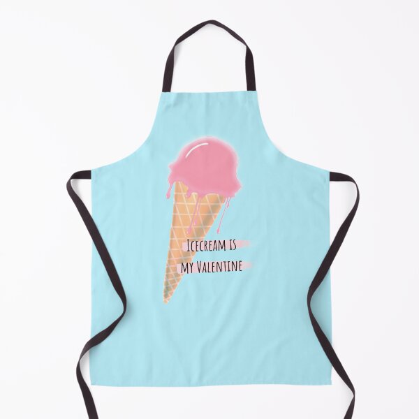 Item preview, Ice cream is my valentine strawberry cone designed and sold by HR-the-Chemist.