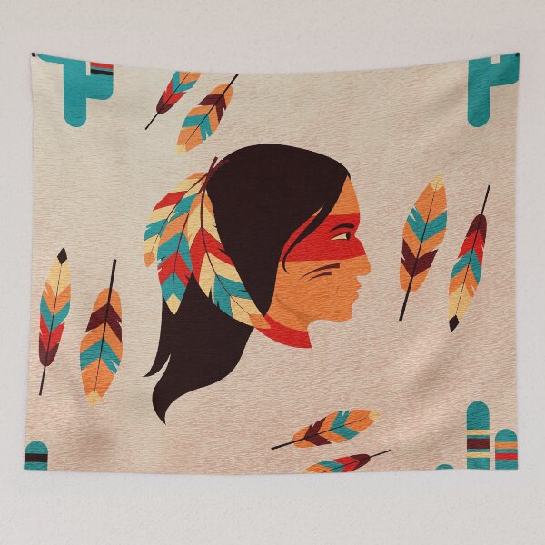 Item preview, Native American Indian Pattern designed and sold by SoccaTamam.