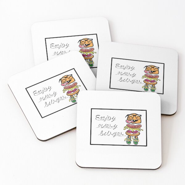 Item preview, Enjoy every burger designed and sold by Skloilustra.