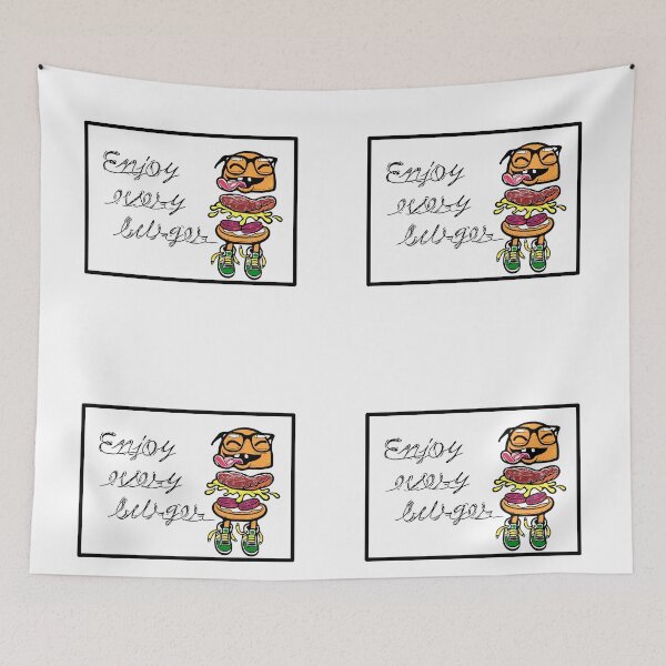 Item preview, Enjoy every burger designed and sold by Skloilustra.