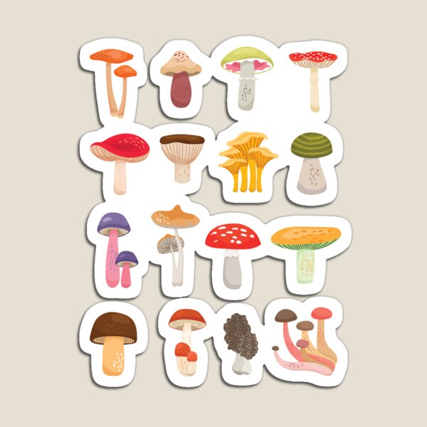 Item preview, Mushroom Plants Fungi designed and sold by sassypastels.