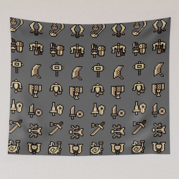 Item preview, Chose Your Weapon! Pattern designed and sold by Retro-Nerd.