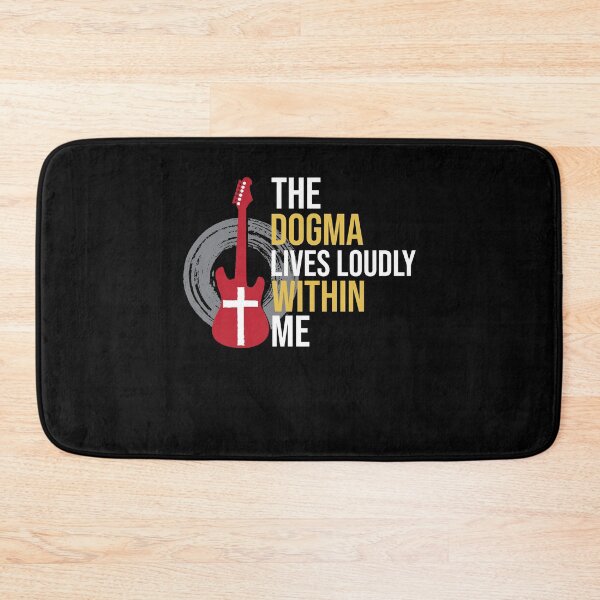 Artikelvorschau, The Dogma Lives Loudly Within Me. Religious Guitarist entworfen und verkauft von majuga.