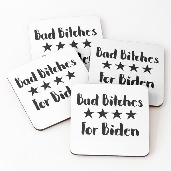 Item preview, bad b*itches for biden in black designed and sold by Aileenl07.