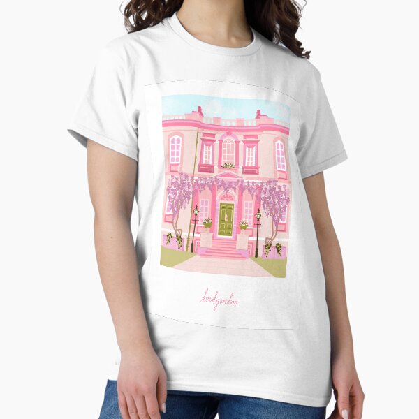Aperçu de l'œuvre Bridgerton House, rose pastel créée et vendue par Charlie Dyer.