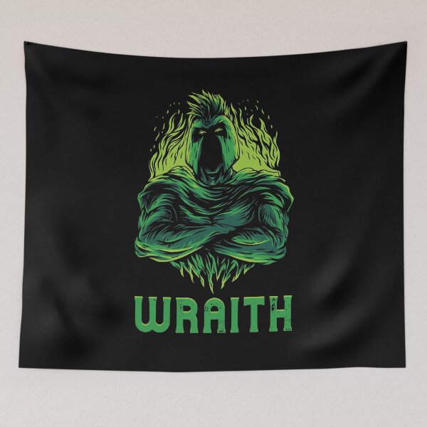 Item preview, Wraith Ghost Undead Warrior Soldier Myth Folklore designed and sold by scooterbaby.