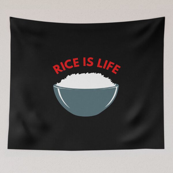 Item preview, Rice is Life Funny Filipino designed and sold by FilipinoMerch.