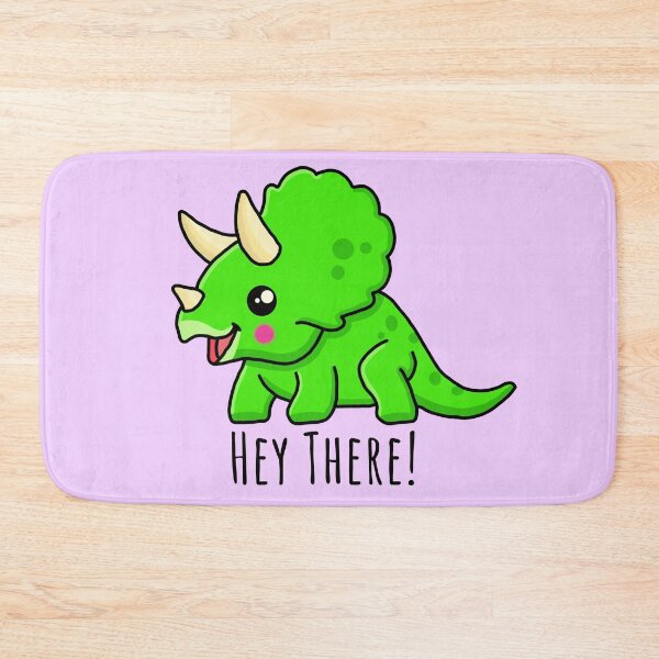 Item preview, Cute green triceratops dinosaur designed and sold by HR-the-Chemist.