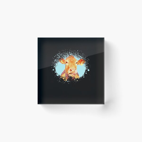 Item preview, It shows an artistically designed cow design designed and sold by ChristopherIBK.