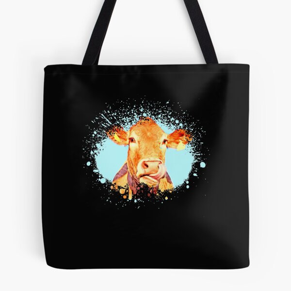 Item preview, It shows an artistically designed cow design designed and sold by ChristopherIBK.