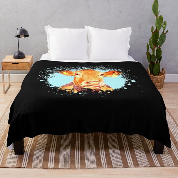 Item preview, It shows an artistically designed cow design designed and sold by ChristopherIBK.