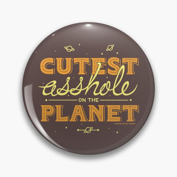 Item preview, Cutest A-Hole On The Planet, Hand Drawn Lettering designed and sold by DeAnne Bedier.