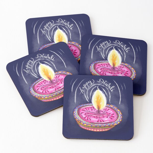 Artikelvorschau, Happy Diwali: Tägliches Doodle-Design entworfen und verkauft von Hannah's Doodles.